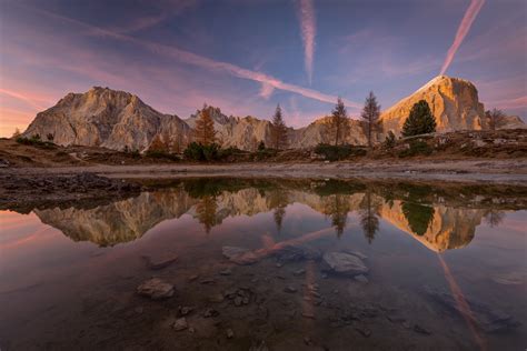 Lake Mountain Nature Reflection Wallpaper Resolution2048x1367 Id