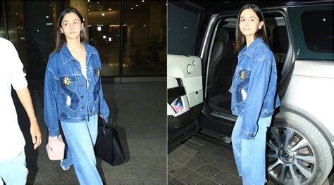 New Mom Alia Bhatt Sports No Makeup Look As She Returns To Mumbai