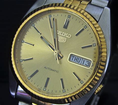 Retro Seiko 5 Datejust Automatic 7s26 3110 Ebay