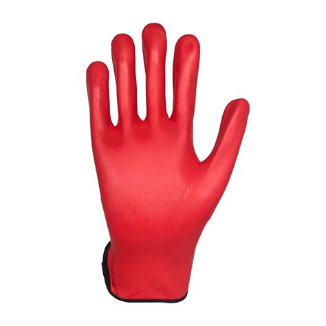 Srsafety Microfoam Nitrile Fully Coated Gloves [sr Ny1359frb] Srsafety