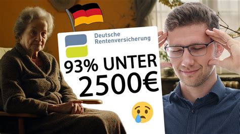 Schockierende Wahrheit So Viele Rentner Erhalten Weniger Als 2 500 Im