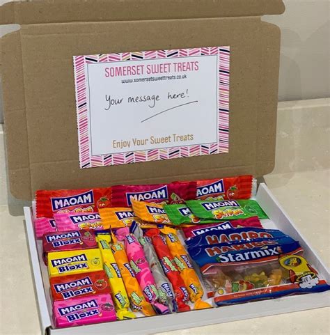 Maoam Haribo Selection Box Chew Retro Sweet Letterbox Etsy Uk