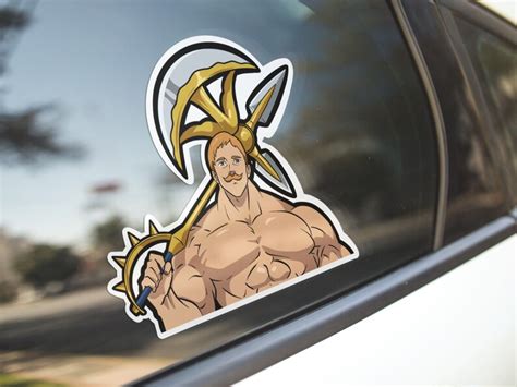 Escanor Lion Sin Of Pride The Seven Deadly Sins Waterproof Etsy