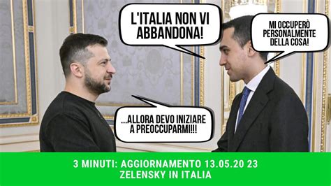 Minuti Aggiornamento Zelensky In Italia Youtube