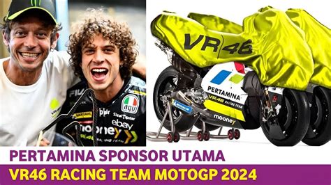 Wow Pertamina Ajak Rossi Kerjasama Sponsori VR46 Racing Team MotoGp