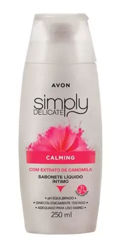 Sabonete Líquido Íntimo Simply Delicate 250ml Avon Frete grátis