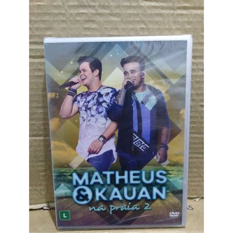 Dvd Matheus E Kauan Na Praia Original Lacrado Shopee Brasil