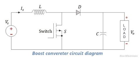 What Is Boost Converter Circuit Diagram And Working 47 Off