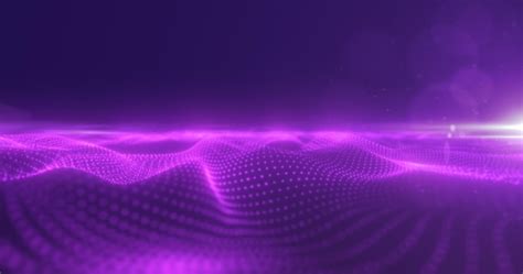 Premium Photo Abstract Purple Energy Surface With Magic Waves Of