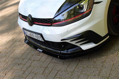 Maxton Design Front Racing Splitter Vw Golf Gti Clubsport Online