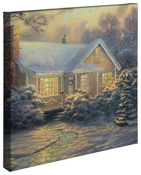 Thomas Kinkade Studios Christmas Cottage Movie Release X