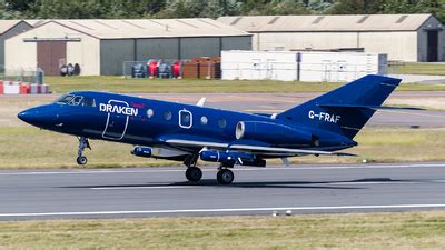 G FRAF Dassault Falcon 20E Draken Europe Nathan Long JetPhotos