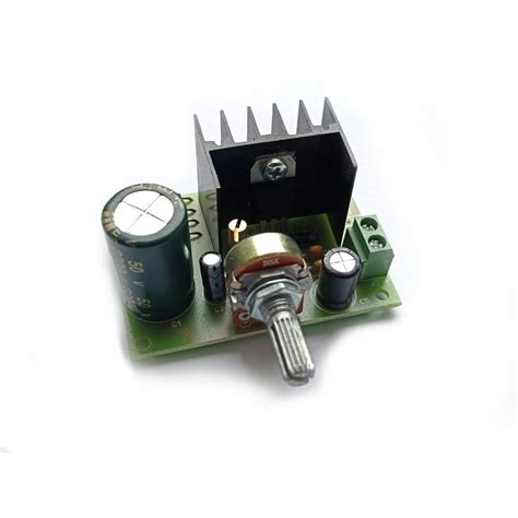 Модуль регулируемый стабилизатор на LM317 V.2 Купить в интернет ...