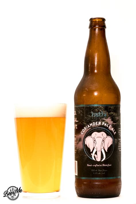 Hathi Brewing Coriander Pale Ale Beer Me British Columbia