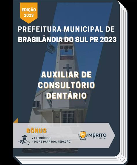 Apostila Auxiliar de Consultório Dentário Prefeitura de Brasilândia do