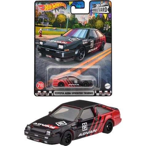 Hot Wheels Premium Toyota AE86 Sprinter Trueno AE 86 Boulevard Car