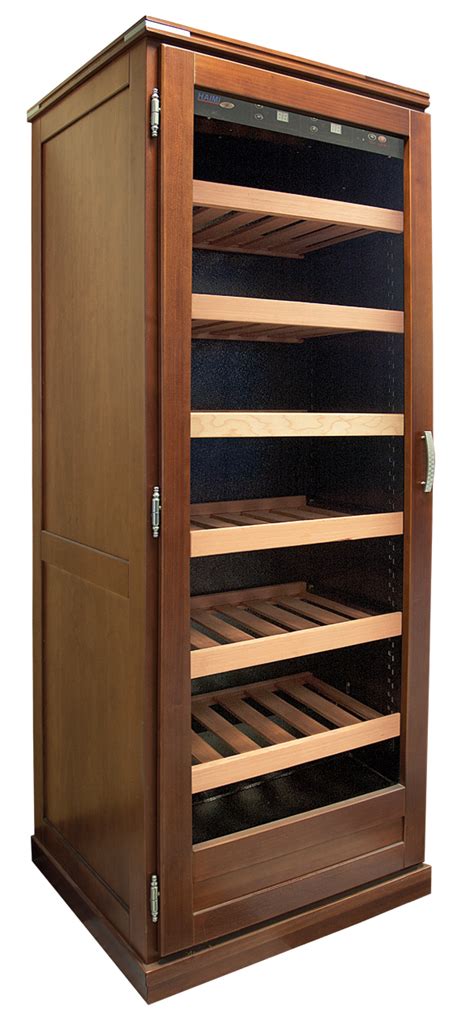 Bottles Fridge Wine Cooler Cabinet Made In Solid Wood L