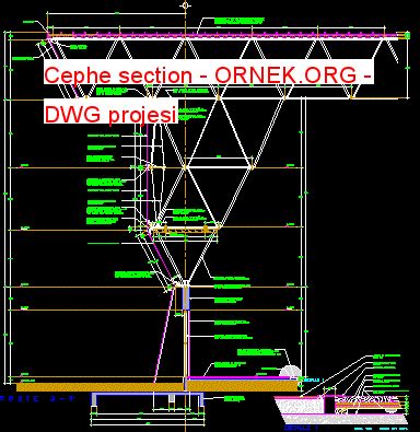 Cephe Section Dwg Projesi Autocad Projeler 924 Hot Sex Picture