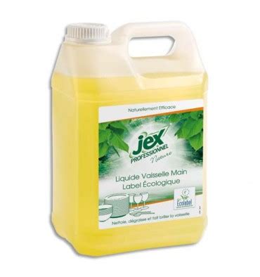 Jex Professionnel Litres De Liquide Vaisselle Main Parfum Citron Vert