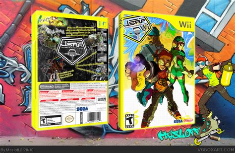 Jet Set Radio Future Wii Wii Box Art Cover By Masloff