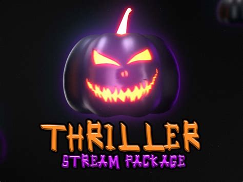 Halloween Stream Package Ll Animated Stream Package Ll Spooky Pumpkin