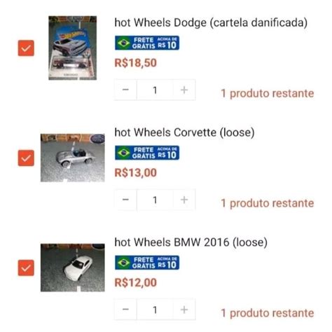 Hot Wheels Miniaturas Shopee Brasil