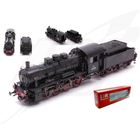 Rivarossi Fs Steam Locomotive Gr Oxide Red Black Livery Period Ii