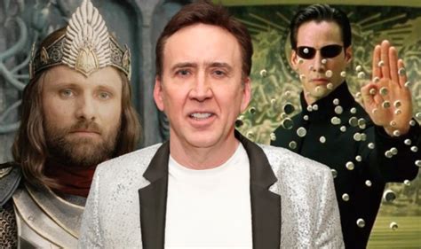 Nicolas Cage Explica Porque Recusou Estrelar O Senhor Dos An Is E