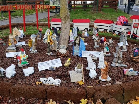 Al Parco Colombo Il Presepe Della Scuola Dell Infanzia Del Pascolo