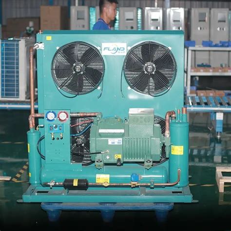 Air Cooled Condensing Unit With Piston Compressors For Cold Room