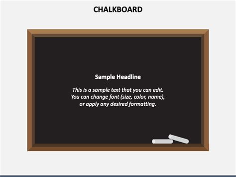 Chalkboard PowerPoint Template and Google Slides Theme