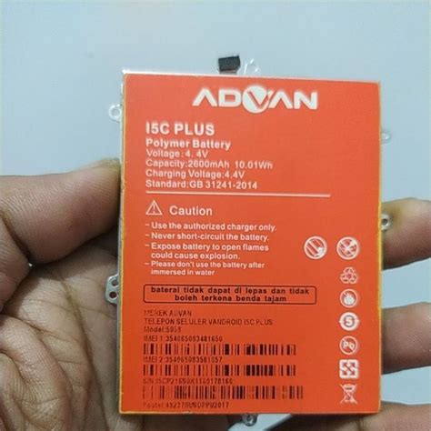 Jual Baterai Advan I5c Plus Original Cabutan 100 Shopee Indonesia