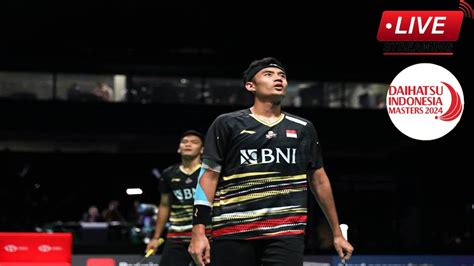 LIVE Bagas Fikri INA Vs Chen Liu CHN I Indonesia Masters 2024 I