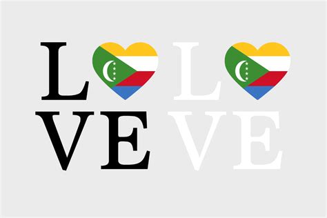 Comoros Flag, Love Comoros SVG PNG Graphic by The Digital Garage ...