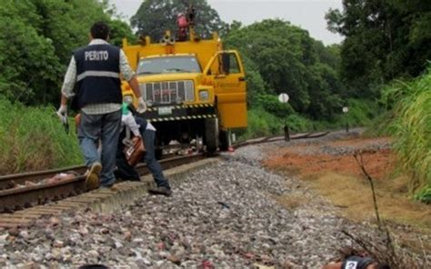 El Heraldo De Xalapa En Emiliano Zapata Muere Destrozado Por El Tren