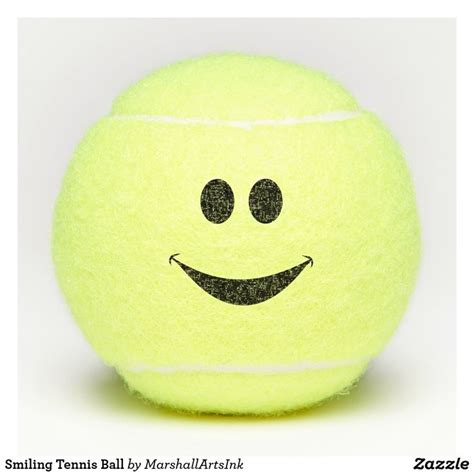 Smiling Tennis Ball | Tennis gear, Tennis ball, Tennis