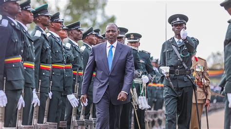 See What Happened As President Ruto Presided Over Prisons Officer