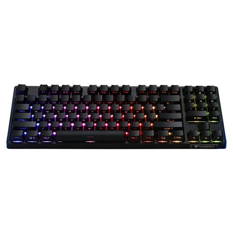 Buy Mechanical Gaming Keyboard Teamwolf 89 Keys Universal Blue Switch