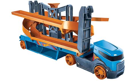 Hot Wheels City Transporter Tory zjazdowe 2w1 Pojazdy tory i garaże Sklep internetowy al to