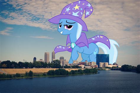 2892989 Safe Artist Jeatz Axl Artist Thegiantponyfan Trixie Pony