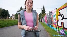 Public Agent Pretty Belgian Girl With Natural Huge Boobs Has Amateur Reality Sex Outside With