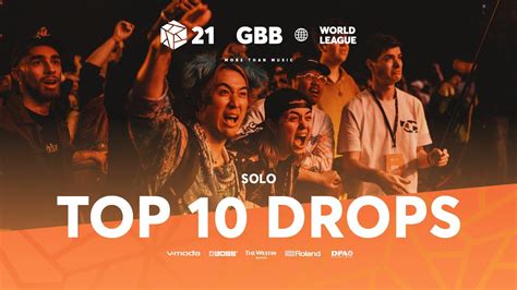 Top 10 Drops 😱 Solo Grand Beatbox Battle 2021 World League Youtube