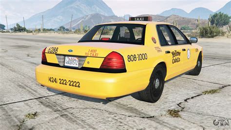 Ford Crown Victoria Taxi For Gta