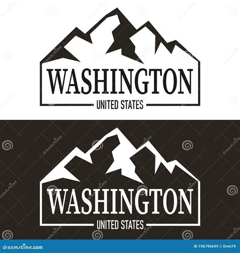 Washington State Logo Stock Illustrations – 803 Washington State Logo ...