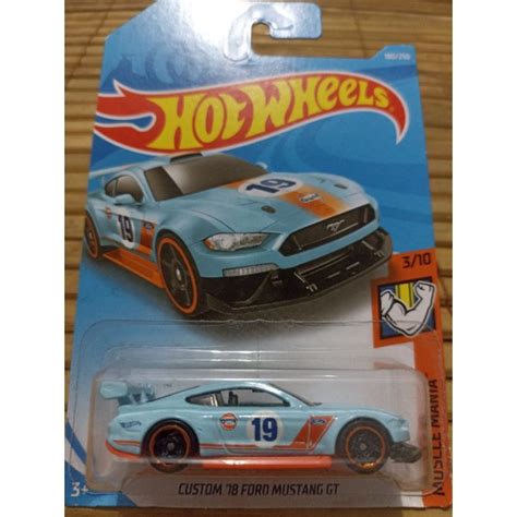 Jual Hot Wheels Custom Ford Mustang Gt Murah Shopee Indonesia