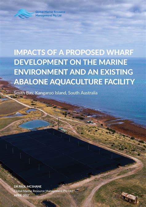 Environmental impact assessment: wharf development Kangaroo Island ⋆