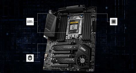 Msi Pro Trx Pro Wifi Strx Atx Amd Motherboard Newegg