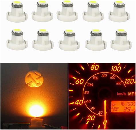 Wljh X Yellow T Neo Wedge Led Smd Chip Mm Base Led Car