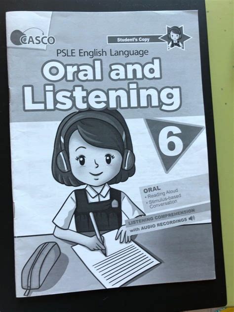 P6 Casco Psle English Oral And Listening Hobbies And Toys Books