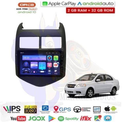 Jual Head Unit Android Orca Standar Carplay Chevrolet Aveo Up